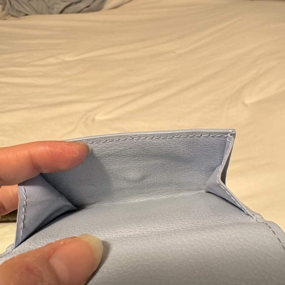 Louis Vuitton Compact Tri-fold Wallet- Baby Blue - Picture 10 of 15